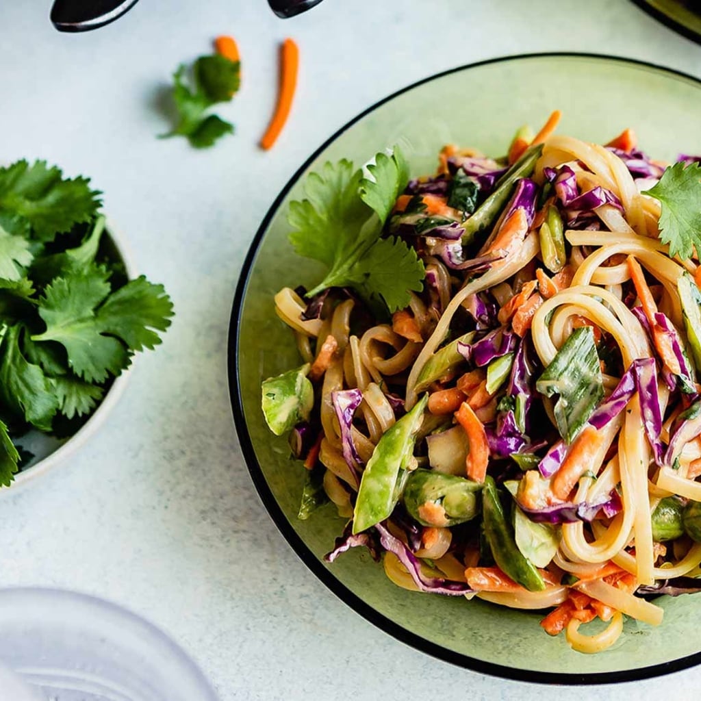 Zöldséges ázsiai linguine Zöldséges ázsiai linguine